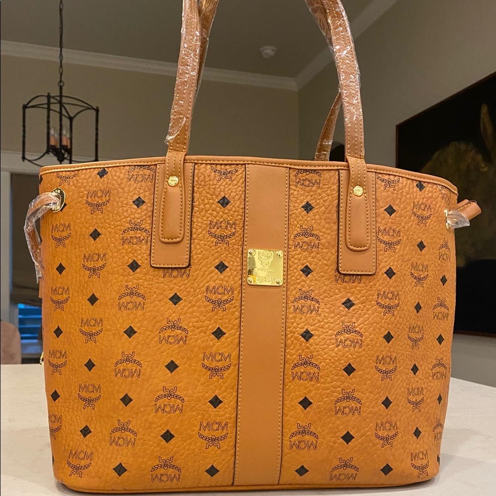 MCM Medium Reversible Tote